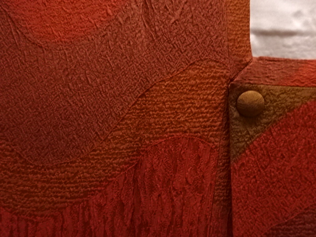  未使用品　変わり横段模様道行コート